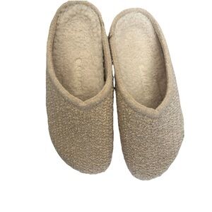 Rothy's Cozy Beige Clogs